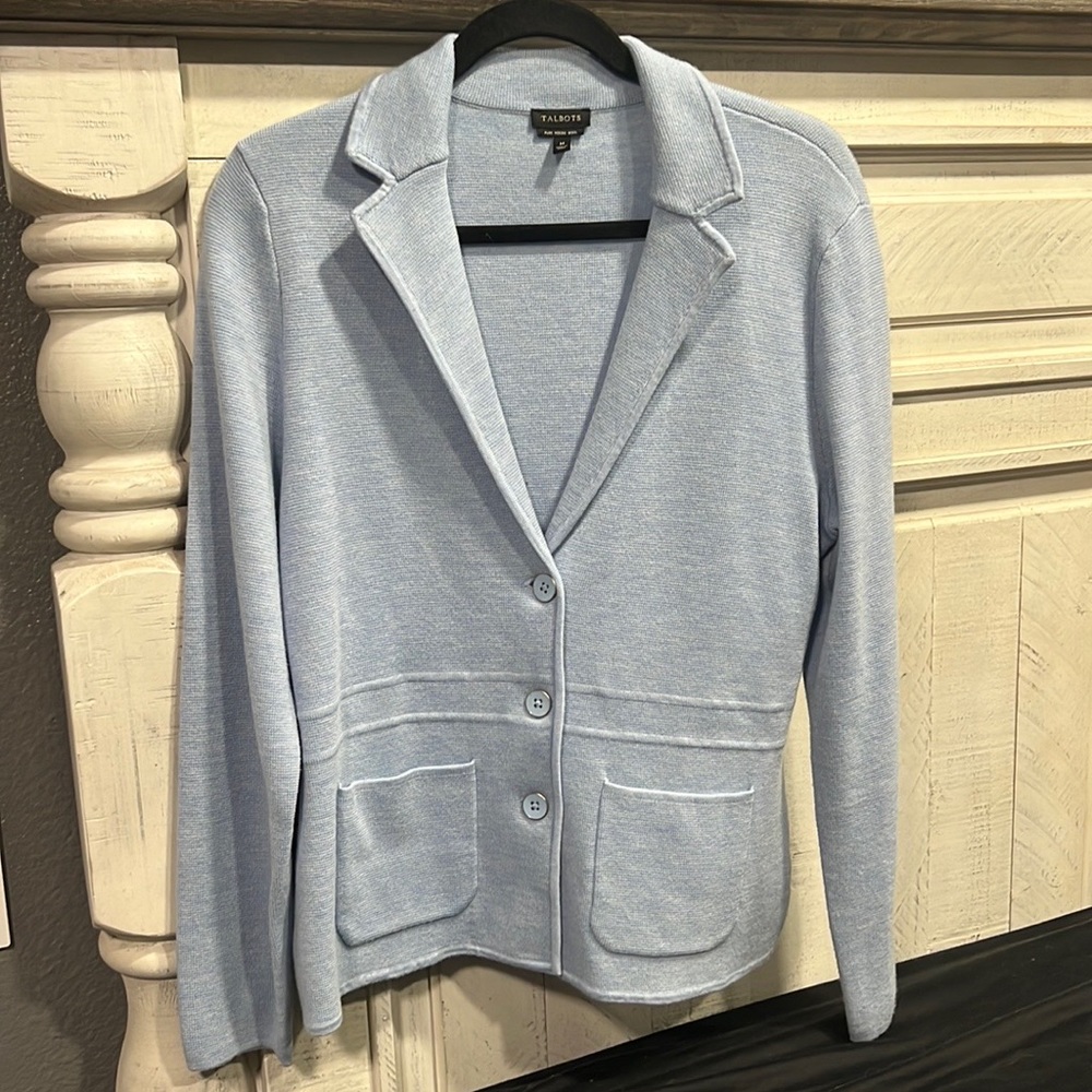 Talbots Merino Wool Cardigan Sweater - Size M